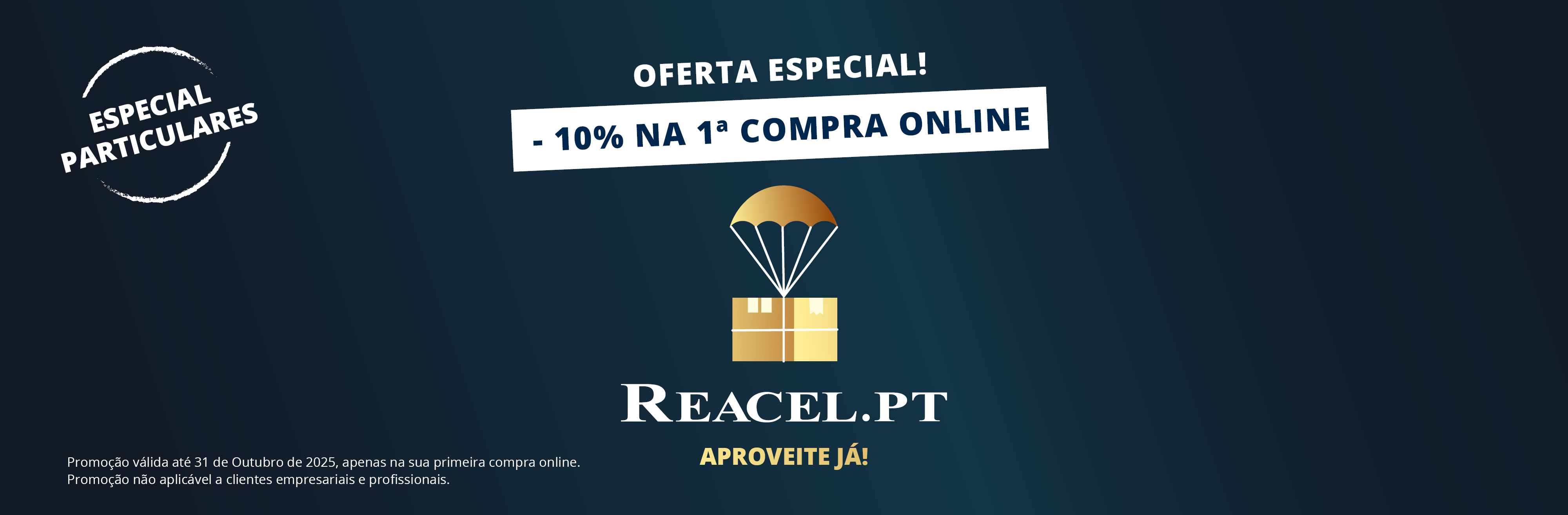 B2C - 10% na 1ª compra